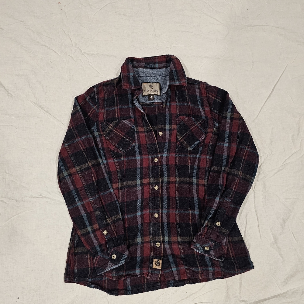 Leagendary Whitetales Plaid Women's Flannel